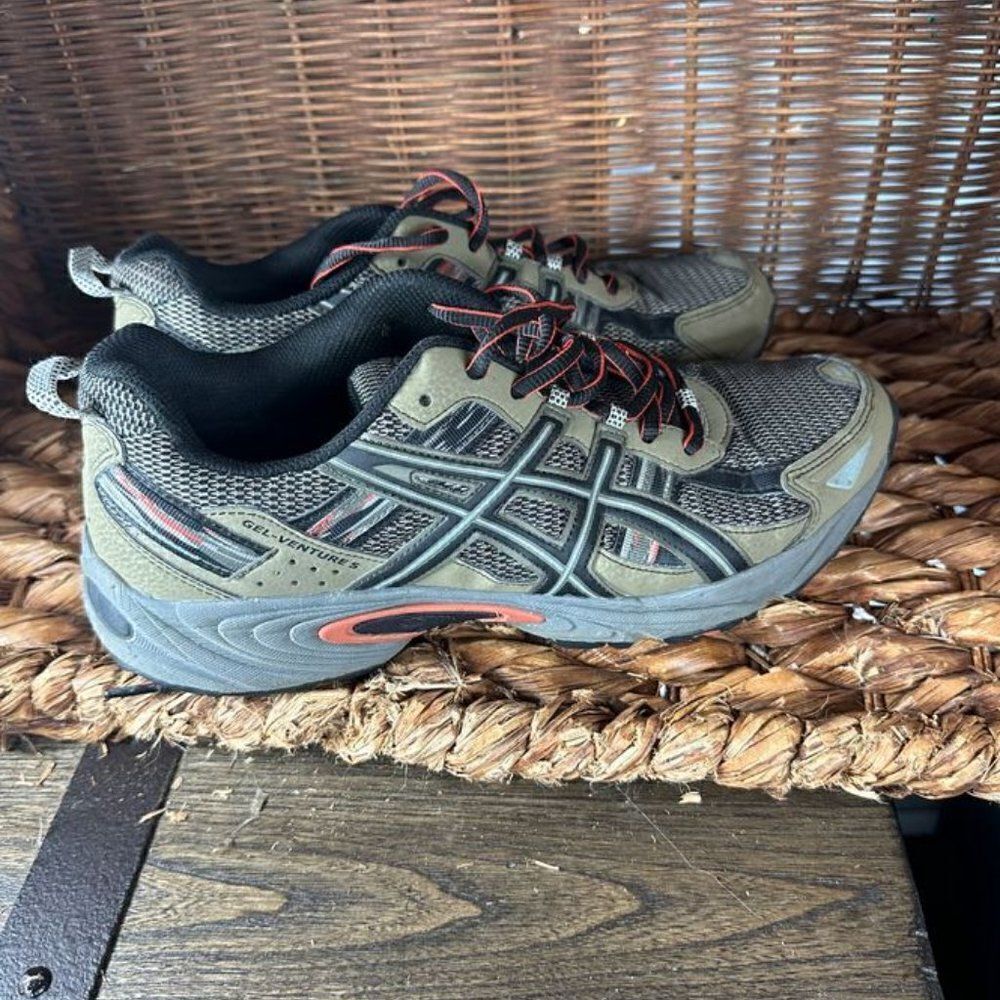 Merell Sz 10 Women's Gray Pink Gel Venture‎ Hiking Shoes Sneakers